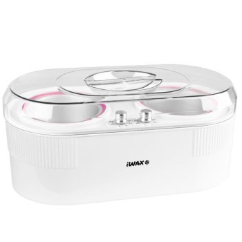 Professional Double Wax Heater iWax 2-in-1 400ml + 800ml 400W