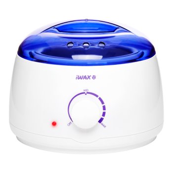 iWAX 100 Wax Warmer for Hard and Soft Wax Hair Removal, White