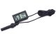 Electronic thermometer with humidity probe