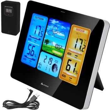 Izoxis 22452 Wireless Weather Station with Outdoor Sensor