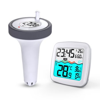 Berdsen BD-913 Wireless Weather Station with Pool Sensor, White