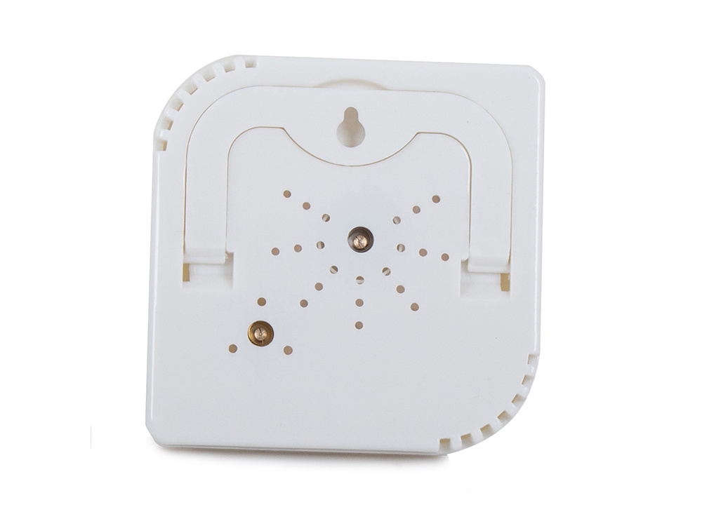 Analog indoor thermometer-hygrometer for temperature and humidity, white (1)