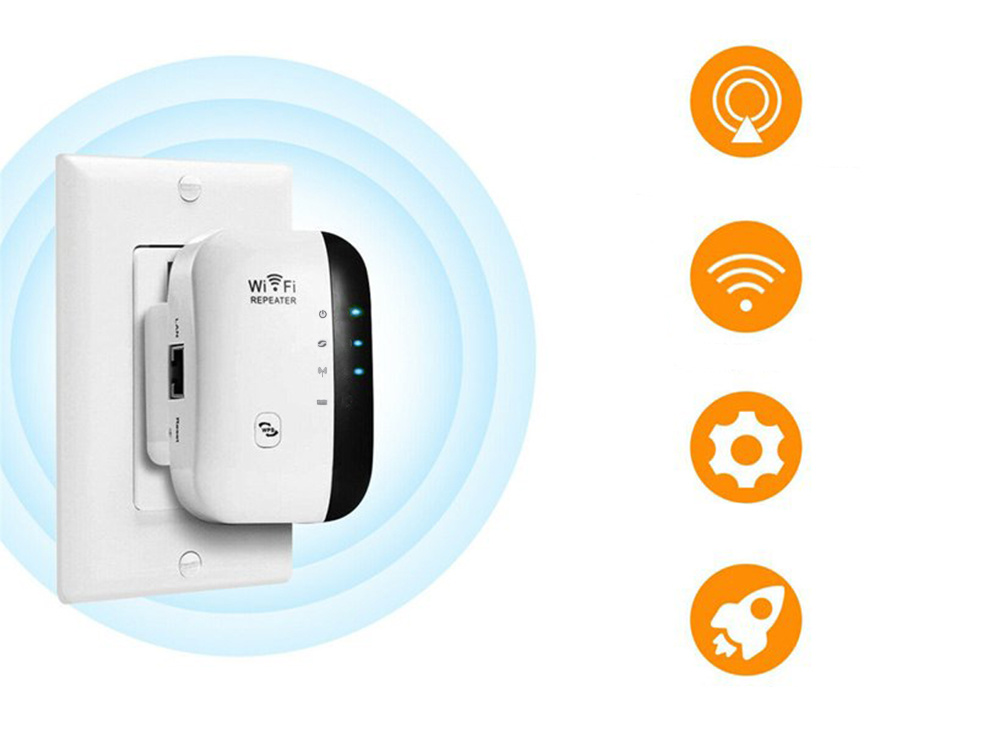 Powerful 300Mbps Wi-Fi Repeater, Signal Booster, Router, AP/Repeater Modes (6)