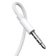 Joyroom JR-EW01 in-ear wired mini jack headphones with remote control - white