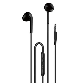 Dudao X3 Wired USB-C In-Ear Headphones - Black