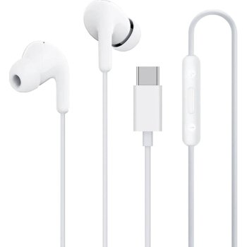Xiaomi BHR8931GL In-Ear Wired Headphones USB-C with Remote Control - White