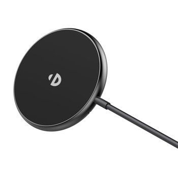 Choetech T697-F Magnetic Wireless Charger & Stand iPhone and AirPods - Black