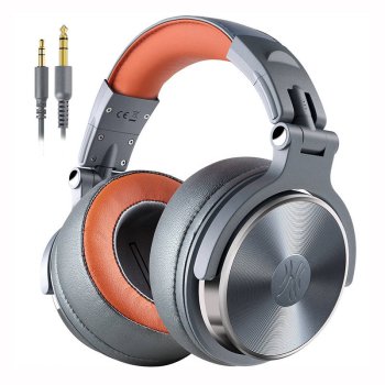 OneOdio Pro50 Wireless Bluetooth Over-Ear Headphones, Grey
