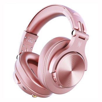 OneOdio Fusion A70 Wireless Bluetooth Over-Ear Headphones, Pink