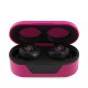 Guess GUTWST31EM TWS Bluetooth headphones + magenta docking station