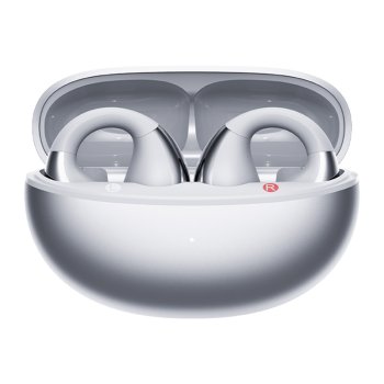 Open-Ear Wireless Earbuds QCY Crossky Clip C30S Bluetooth 6.0 Silver