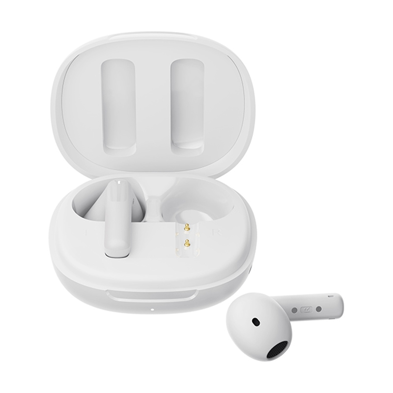 TWS Wireless Earbuds QCY Ailybuds E20 HT13 ANC Bluetooth 5.4 White (1)
