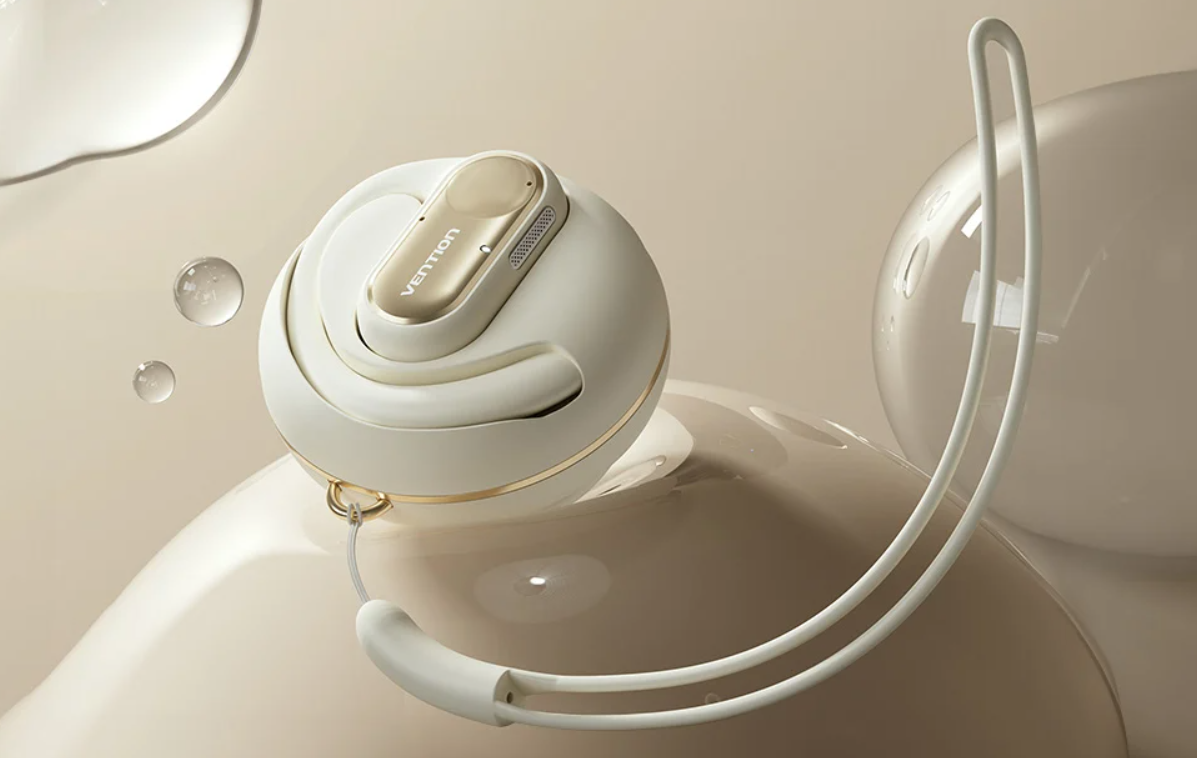 Vention NBPB0 OpenBeat O11 Wireless Bluetooth Earphones Earbuds TWS, White (1)