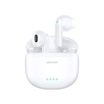 Dual-Mic ENC True Joyroom JR-TL11 Wireless Bluetooth Earphones Earbuds TWS, White