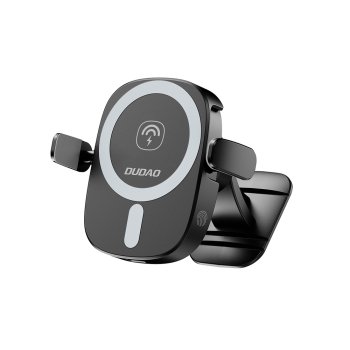 Dudao FW11 Car Phone Holder with 15W Inductive Charger Air Vent/Cockpit - Black