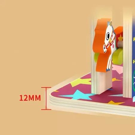 Wooden Circus Slide Zkb-2004 (1)