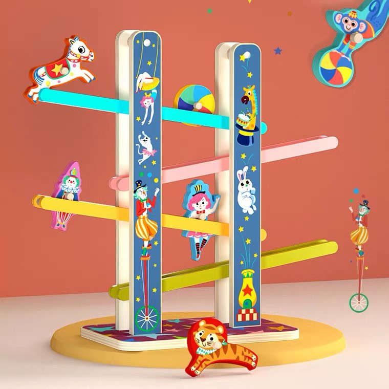 Wooden Circus Slide Zkb-2004 (2)