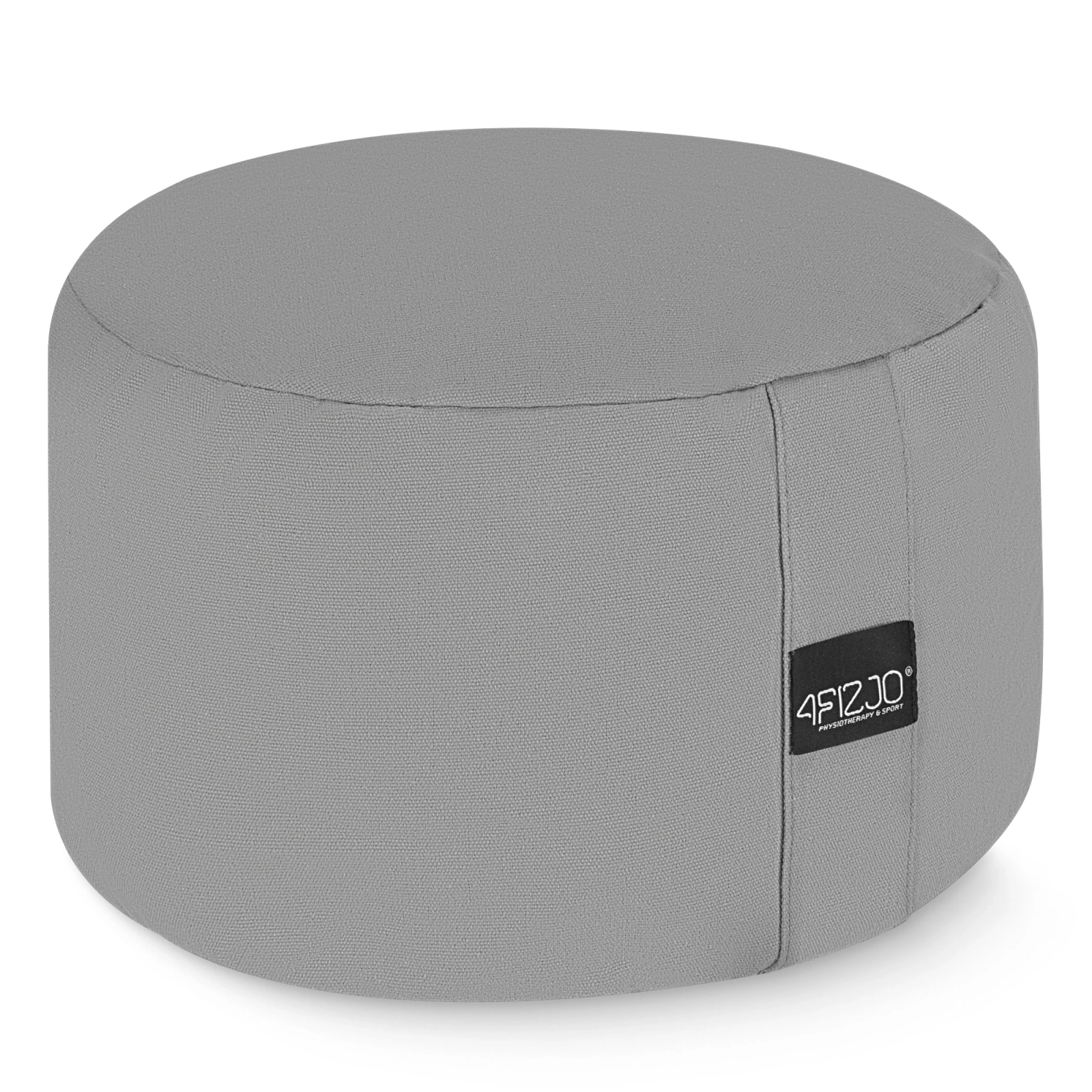 4FIZJO Zafu Meditation Cushion, round 32×20 cm, grey