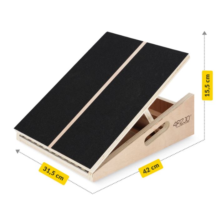 4FIZJO Wooden Slant Board for Stretching (8)