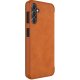 Samsung Galaxy A14 5G (SM-A146) / 4G (SM-A145F/DSN) Nillkin Qin Leather Book Case Cover, Brown