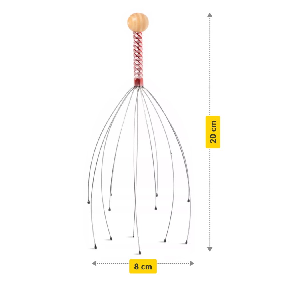 4FIZJO Ayurvedic Scalp Massager for Hair Growth and Relaxation (0)