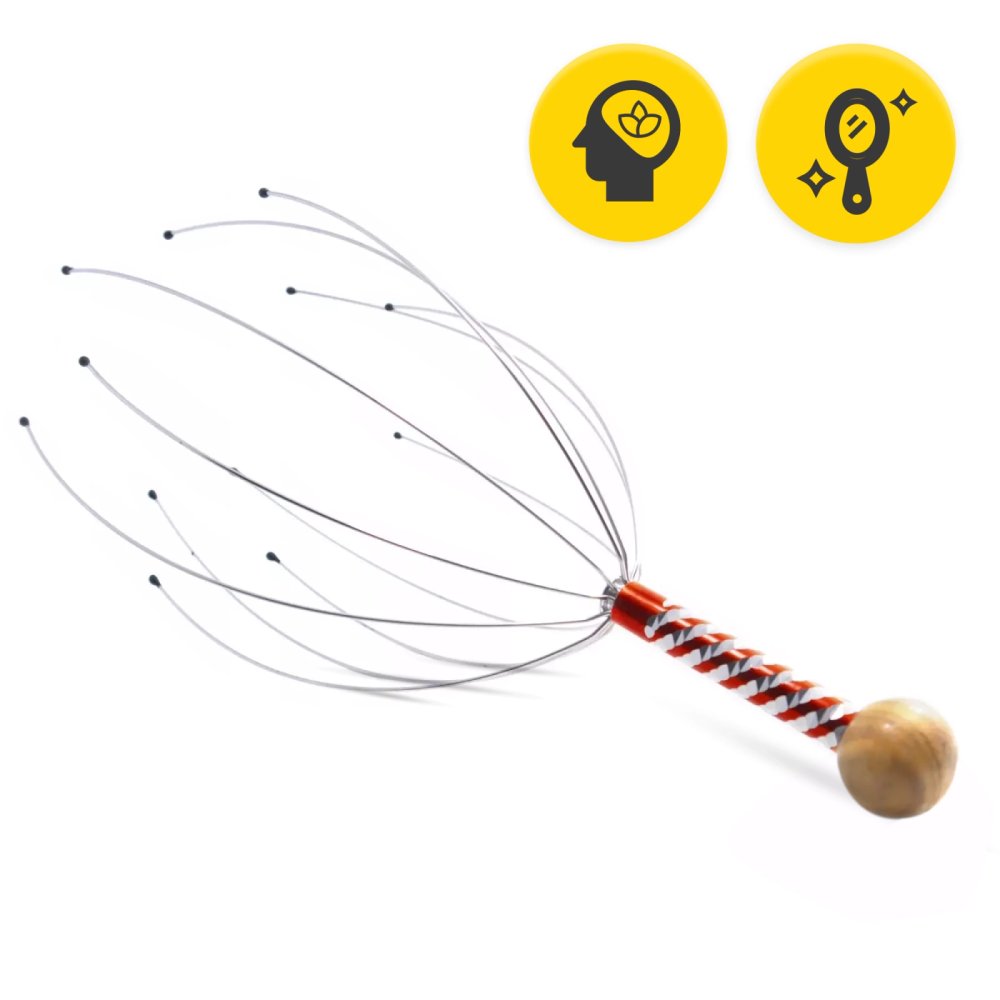 4FIZJO Ayurvedic Scalp Massager for Hair Growth and Relaxation (2)