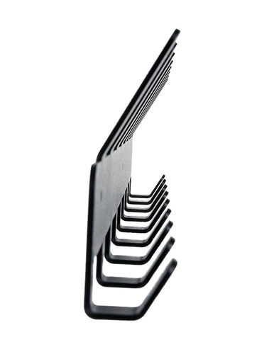 Metāla Sienas Drēbju Pakaramais 17 Āķi, Melns | Metal Wall Clothes Hanger Hooks