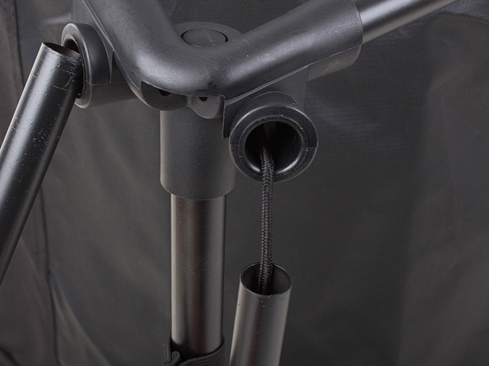 Folding Chair for Tourism, Camping or Fishing, Black/Red (1)