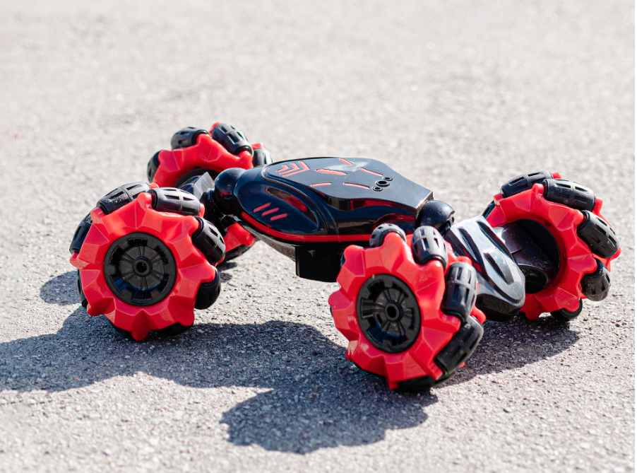 Maxlife MXRC-100 Double-sided RC Stunt Car, Red | Двухсторонняя Радиоуправляемая...