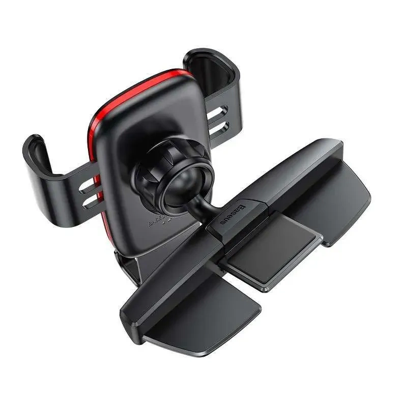 Baseus Metal Age Gravity Car Mount Air Vent Phone Bracket Holder for CD Slot, Black | Автомобильный...