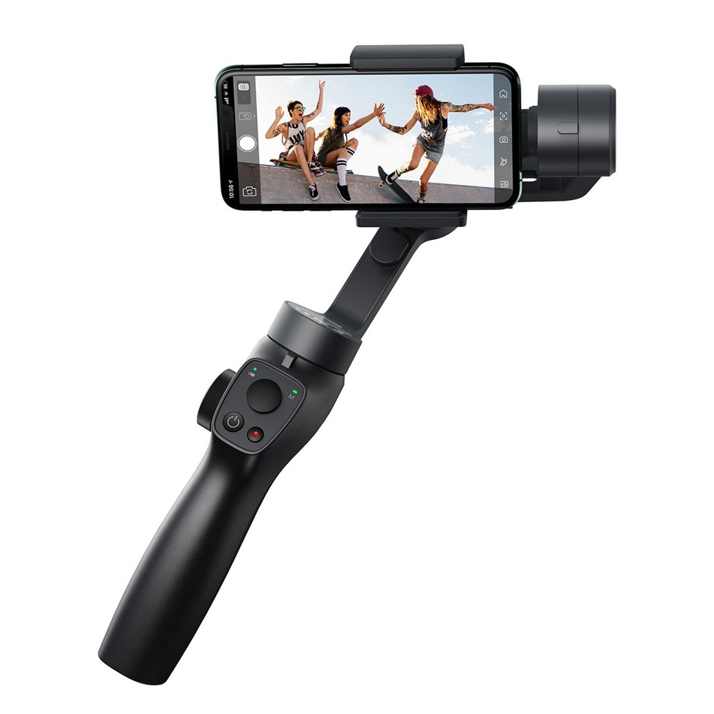 Baseus 3-Axis Smartphone Handheld Gimbal Stabilizer for Phone, Gray