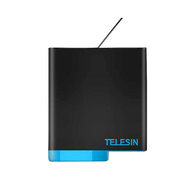Telesin 3-slot Charger Box for GoPro Hero 8 + 2 Batteries 1220 mAh