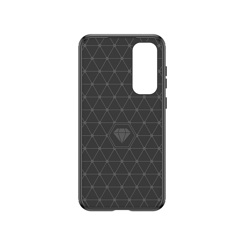 Samsung Galaxy A35 ( SM-A356E/DS ) Carbon Flexible Cover TPU Case, Black