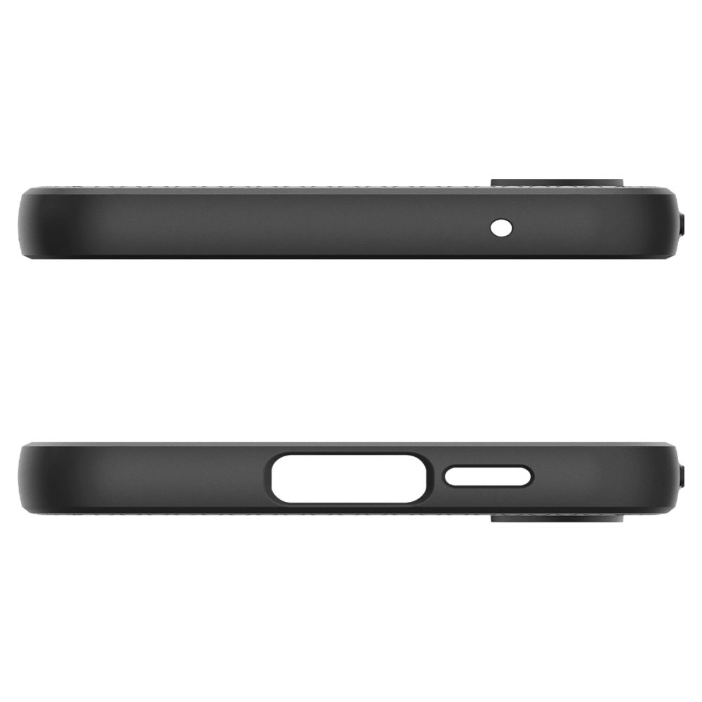 Samsung Galaxy A55 ( SM-A556B/DS ) Spigen Liquid Air TPU Case Cover, Black | Чехол Кейс Кабура...