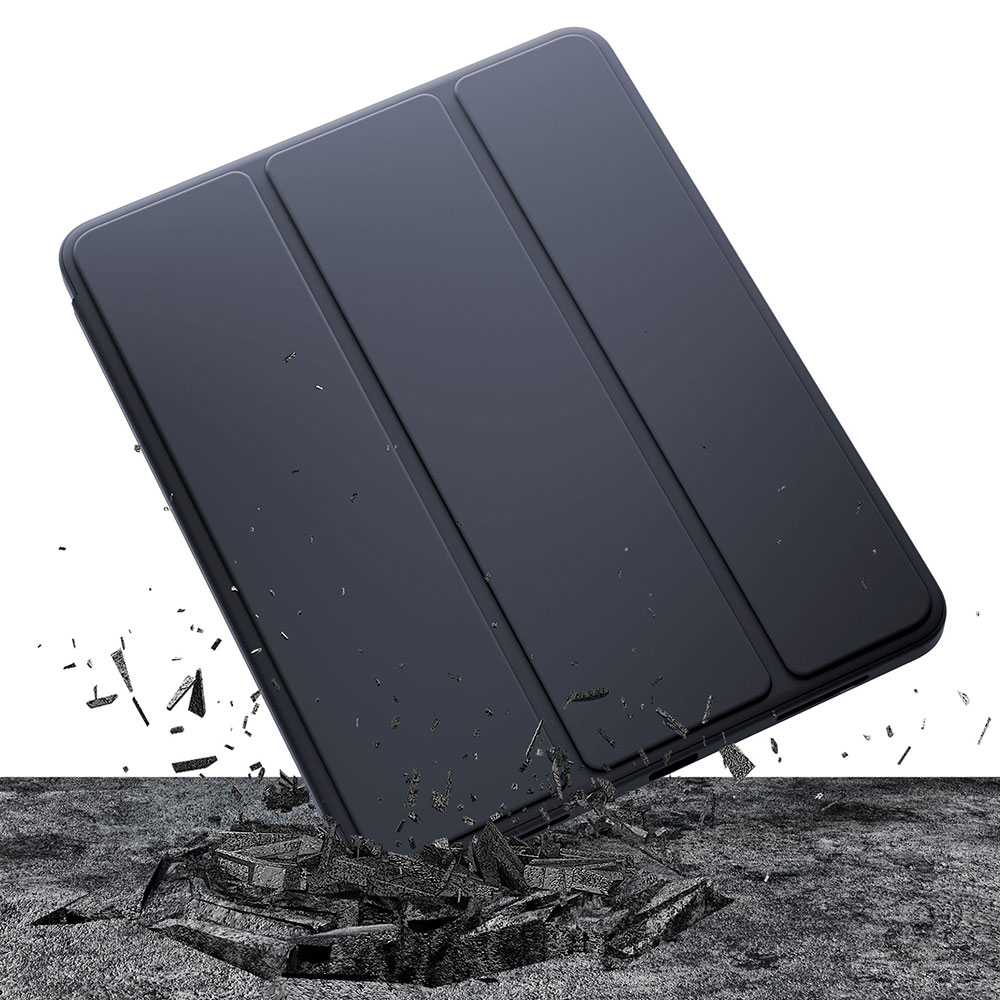 3Mk Protection Soft Tablet Case for Samsung Galaxy Tab S9 FE+, Black