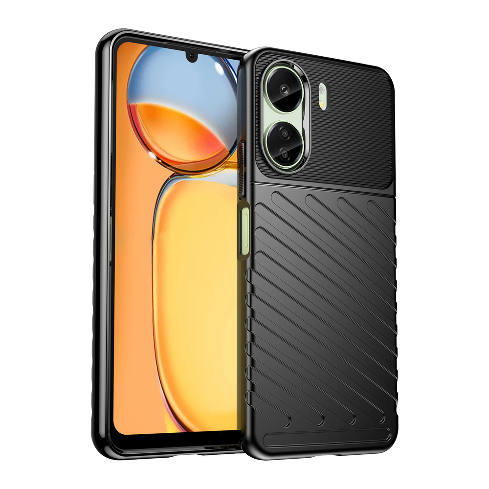 Xiaomi Redmi 13C Case Thunder Case, Black