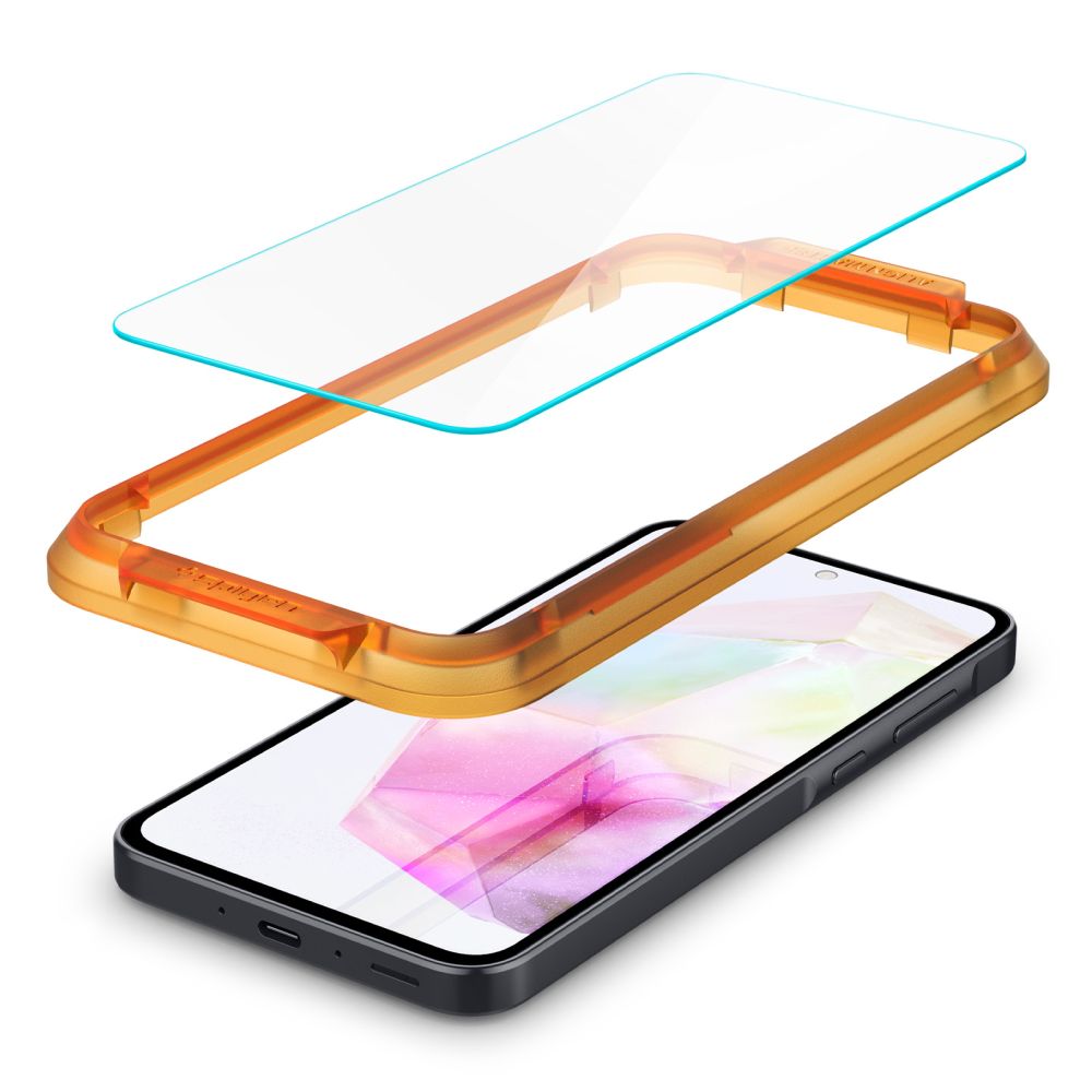 Samsung Galaxy A35 ( SM-A356E/DS ) / A55 ( SM-A556B/DS ) Spigen ALM GLAS.TR Tempered Glass 2-Pack