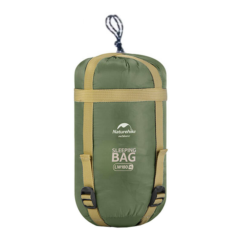 Naturehike LW180 Tūrisma Pārgājienu Сeļojumu Guļammaiss Sega, 210x75 cm | Mummy Type Tourist Sleeping Bag