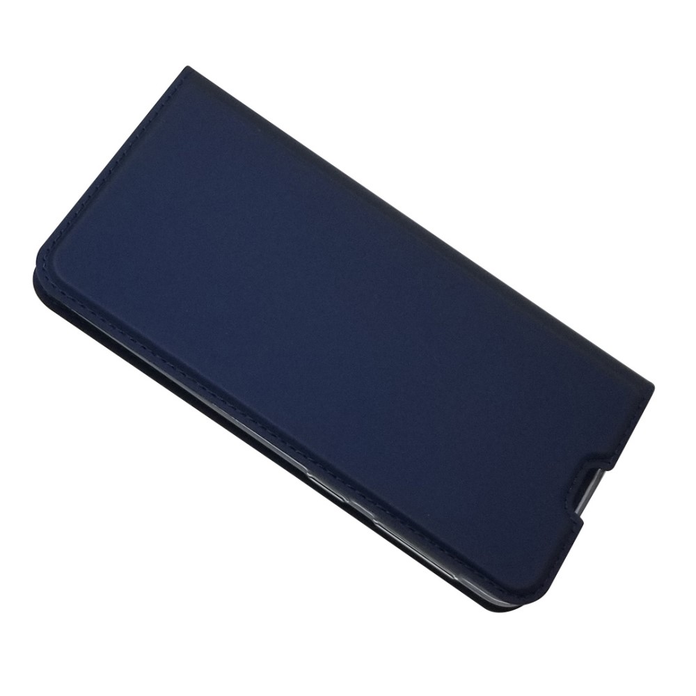 Samsung Galaxy A20e (SM-A202F) Magnetic Leather Case Cover Card Holder, Blue (1)