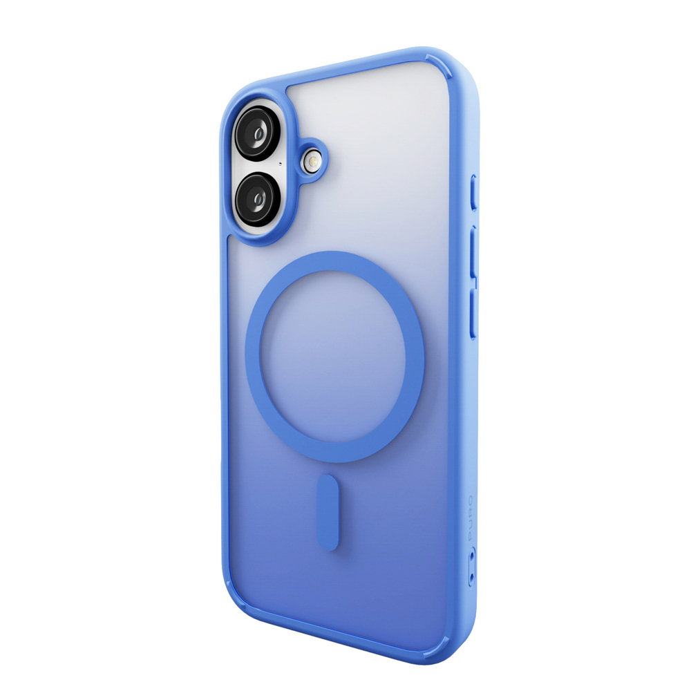 Puro iPhone 16 Case Gradient MagSafe, Blue