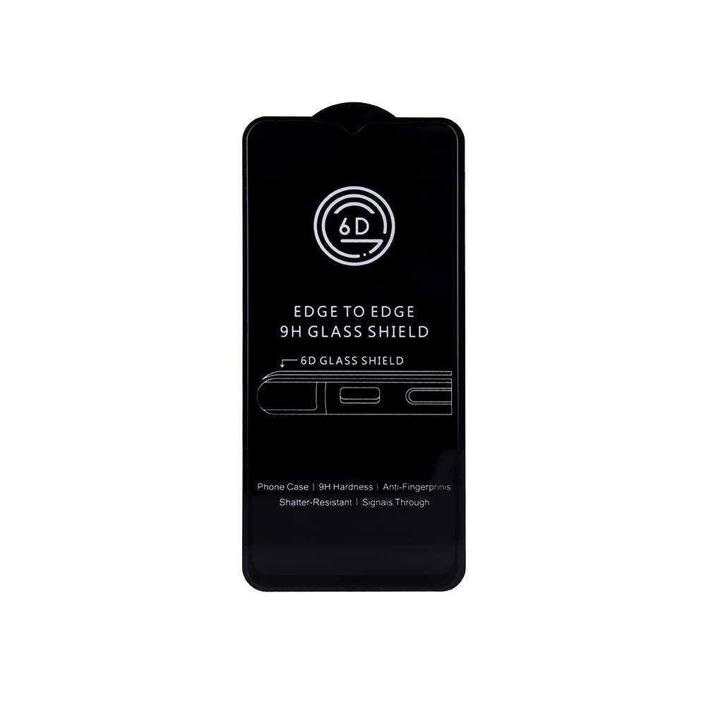 5D Защитное Стекло для Google Pixel 9 Pro XL, Черное Закруглённое (Tempered Glass)