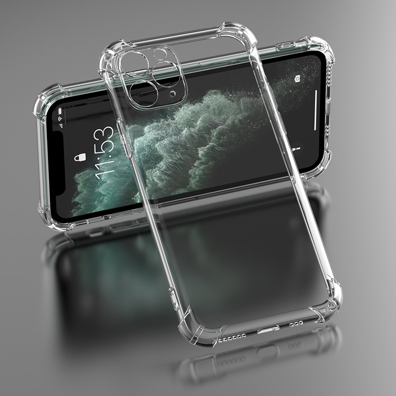 Google Pixel 9 / 9 Pro Anti-slip 4 Corners Shockproof Cover Case, Transparent | Чехол Кейс Обложка...