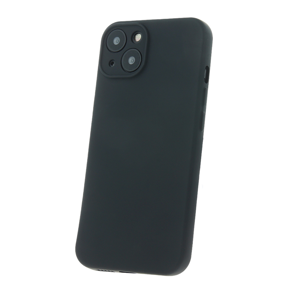 Apple iPhone 16 6.1\'\' Matt Silicone Color Case Cover, Black | Чехол Обложка Бампер Кабура...