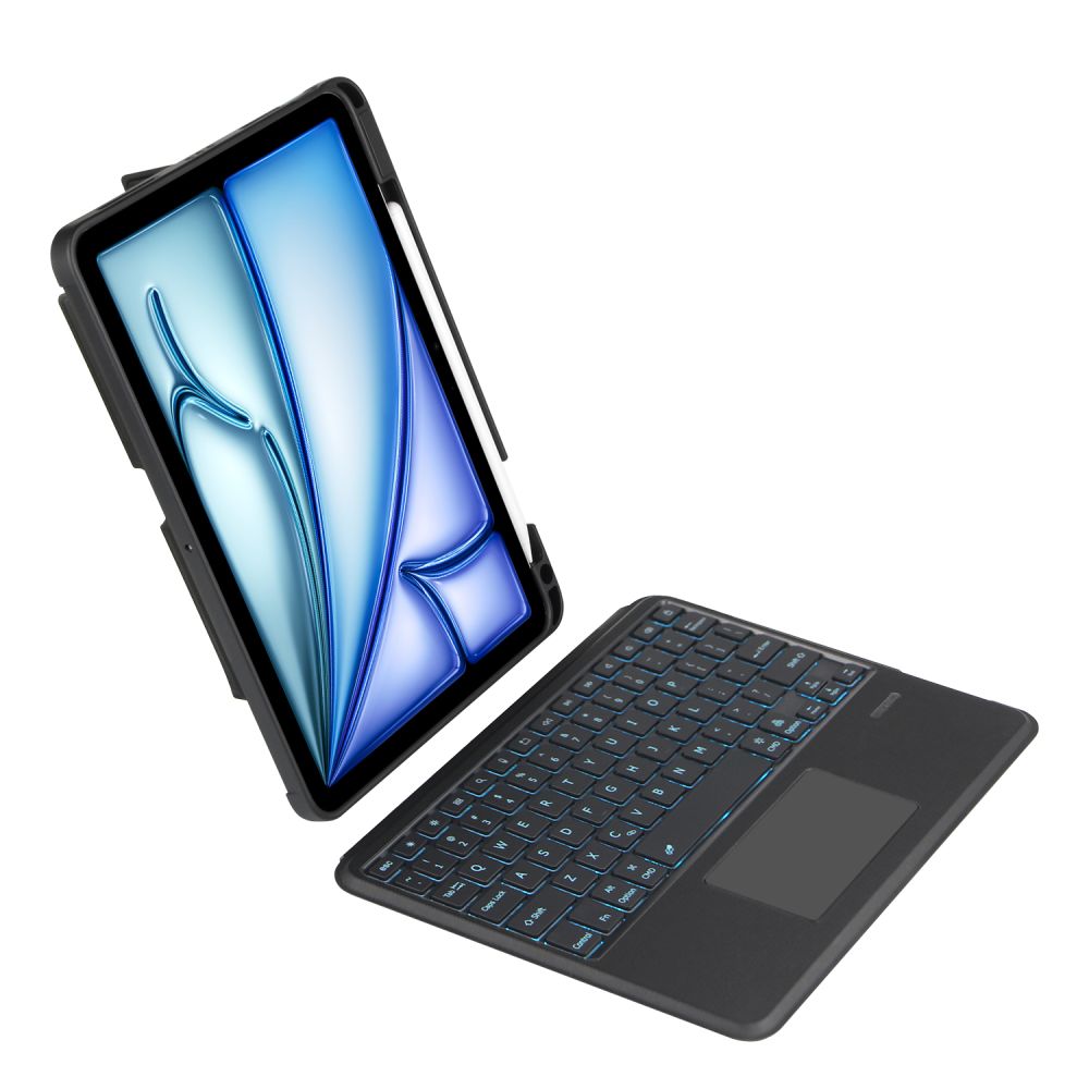 Apple iPad Air 11\'\' (2024) (A2899 A2902) Tech-Protect SC Mag + Keyboard Book Case Cover, Black