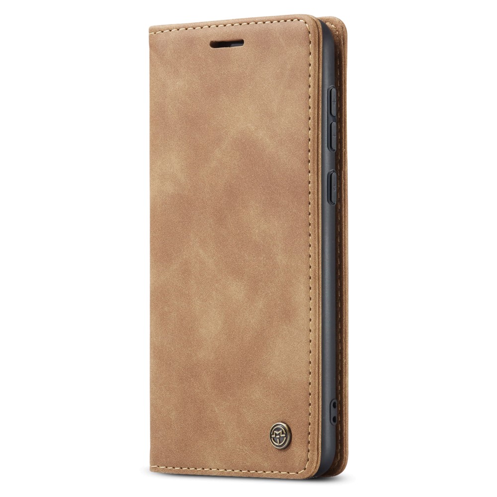 Samsung Galaxy A55 ( SM-A556B/DS ) CASEME Wallet Magnetic Leather Case Cover, Brown | Telefona Vāciņš Maciņš...