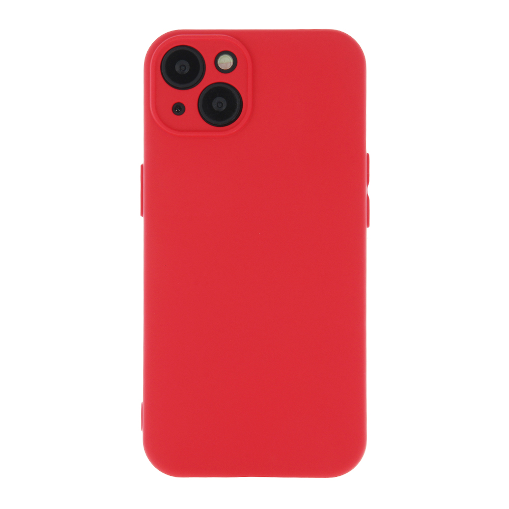Xiaomi Redmi 14C Matt Silicone Color Case Cover, Red
