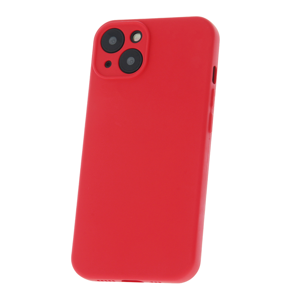 Xiaomi Redmi 14C Matt Silicone Color Case Cover, Red