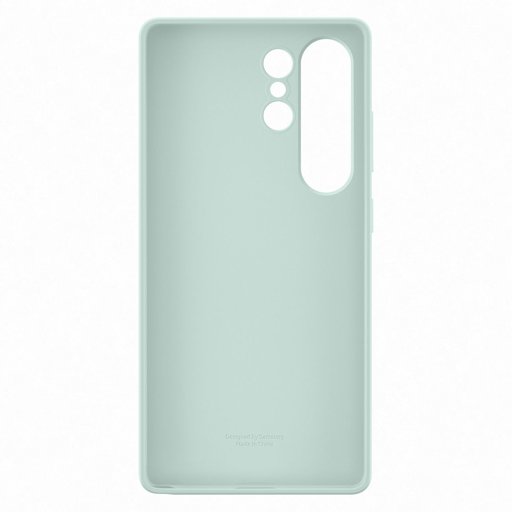 Original Samsung Galaxy S25 Ultra ( SM-S938 ) Silicone Cover Case, Mint (EF-PS938CMEGWW)