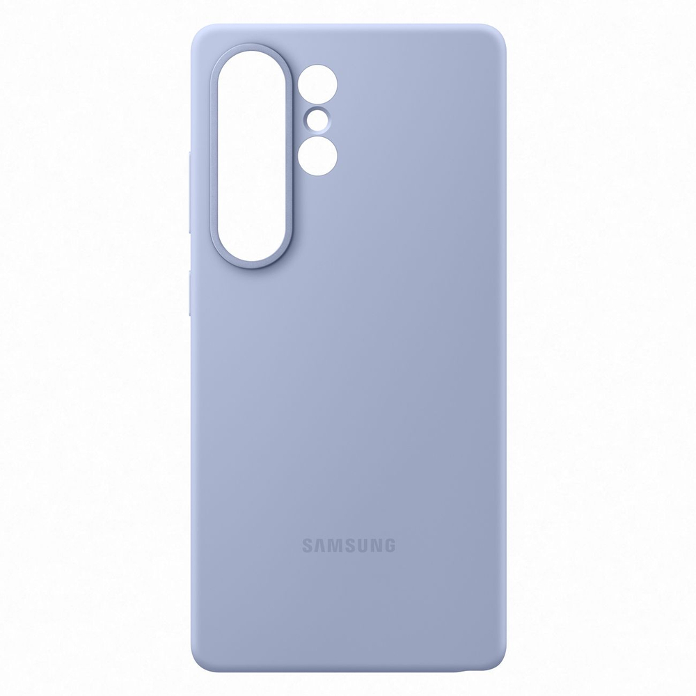 Original Samsung Galaxy S25 Ultra ( SM-S938 ) Silicone Cover Case, Light Blue (EF-PS938CLEGWW)
