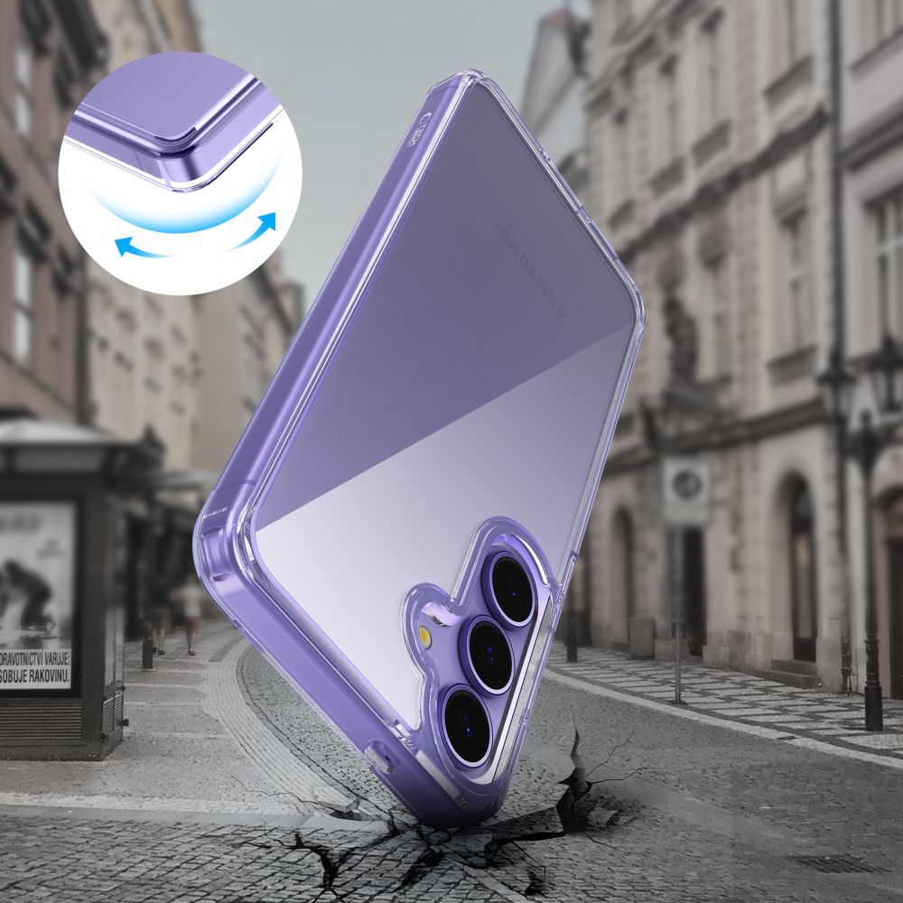Samsung Galaxy S25+ Plus ( SM-S936 ) Tech-Protect FlexAir Hybrid Cover Case, Transparent